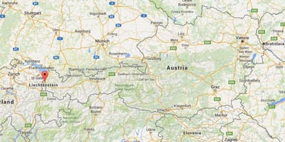 Kort af feldkirch østrig