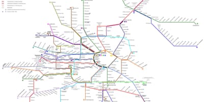 Wien østrig underground kort